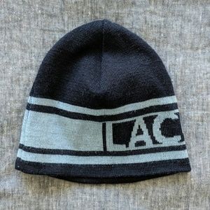 Lacoste Wool Reversible Beanie Wool Winter Hat